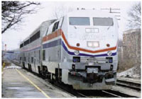 Amtrak train