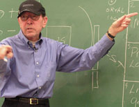 Dr. Dale Haywood teaching