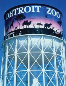 Zoo water tower