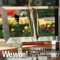 Students for a Free Economy Wins Fisher Award