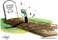 Click to enlarge: Cartoon by Henry Payne