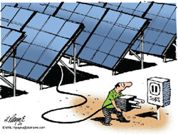 Henry Payne cartoon - jobs
